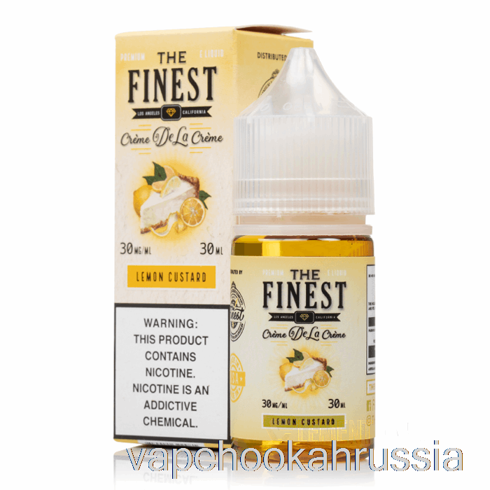 Vape Russia с лимонным заварным кремом — лучший кр